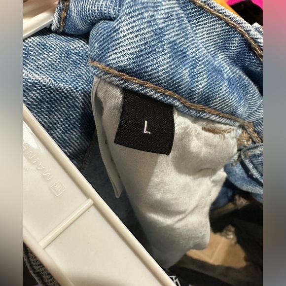 Windsor Distressed Denim Mini Skirt - Picture 3 of 3